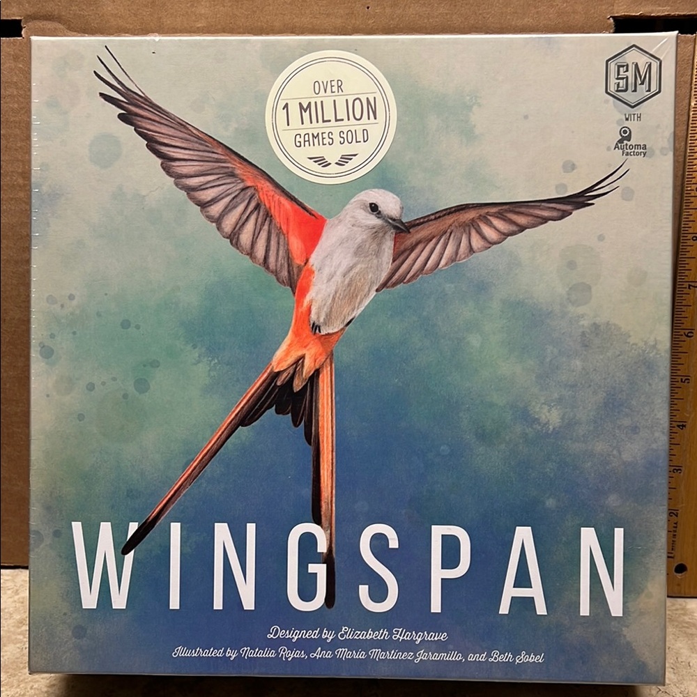 Wingspan Board Game 2019 Stonemaier NEW Sealed Swift Start Pack Bird Strategy